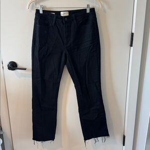 Universal Thread Black Ankle Bootcut Jeans